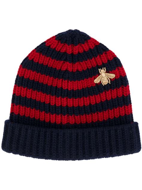 gucci bee beanie|authentic Gucci hat.